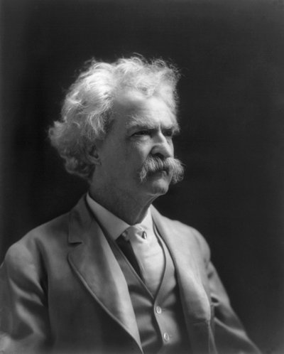 Portrait of Mark Twain by Unbekannt Unbekannt